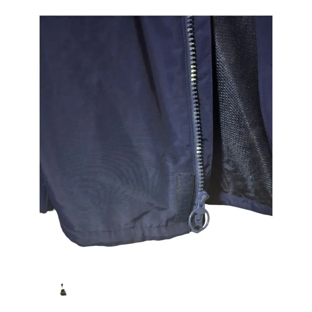 LANDS END Blue Windbreaker Hoodie Jacket - Size XL‎